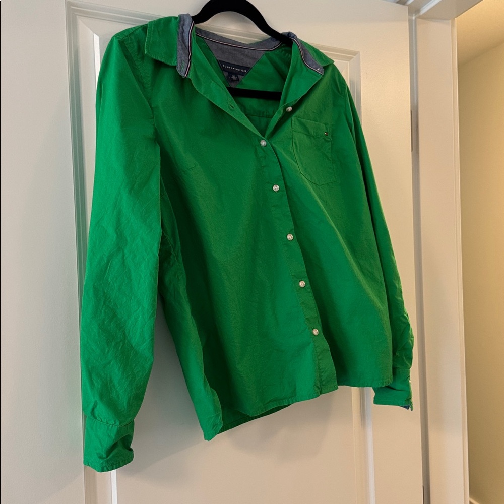 Tommy Hilfiger Button-Up Blouse / Dress Shirt
